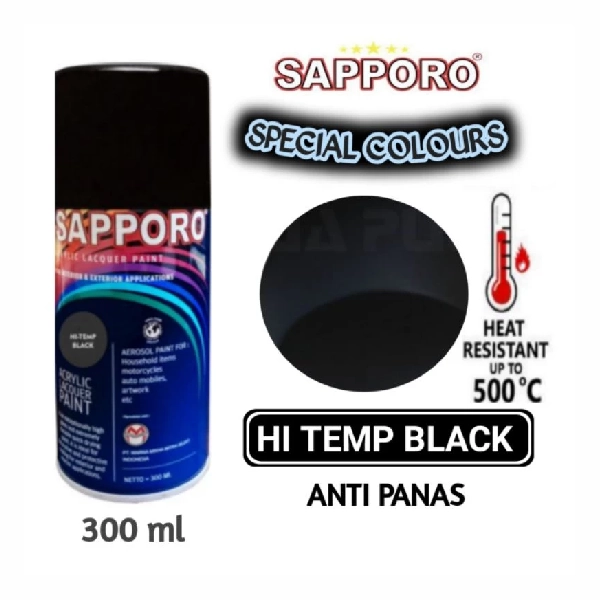 SAPPORO Black Hi-Temp 300ml