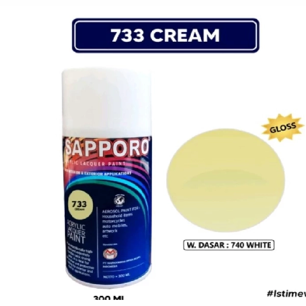 SAPPORO Cream 733 300ml