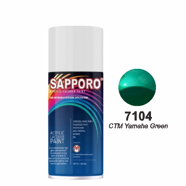SAPPORO CTM Yamaha Green 7104 300ml