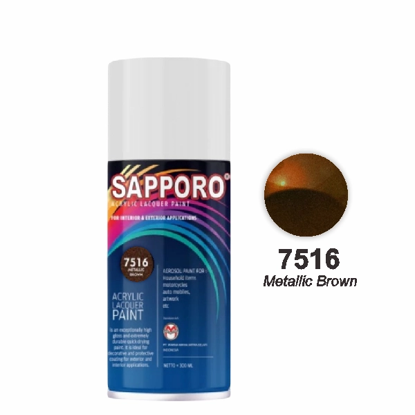 SAPPORO Metallic Brown 7516 300ml