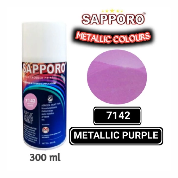 SAPPORO Metallic Purple 7142 300ml