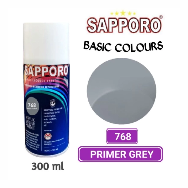 SAPPORO Primer Grey Undercoat 768 300ml