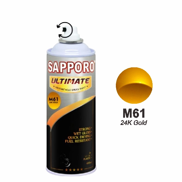 SAPPORO Ultimate 24K Gold M61 400ml