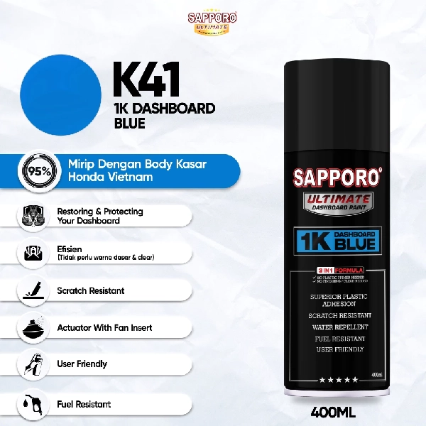 SAPPORO Ultimate Dashboard Blue K41 400ml