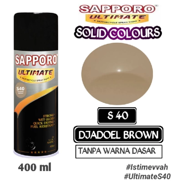 SAPPORO Ultimate Djadoel Brown S40 400ml