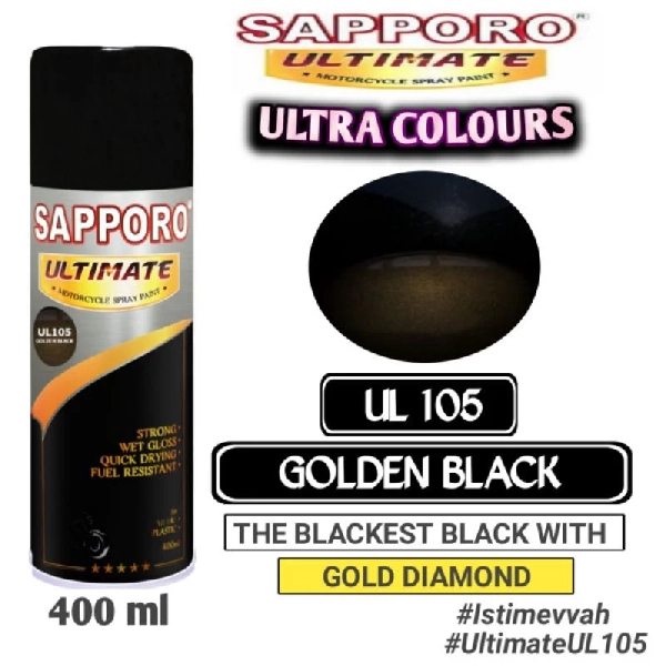 SAPPORO Ultimate Golden Black UL105 400ml