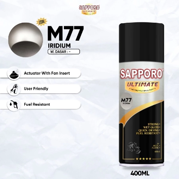 SAPPORO Ultimate Iridium M77 400ml