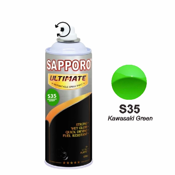 SAPPORO Ultimate Kawasaki Green S35 400ml