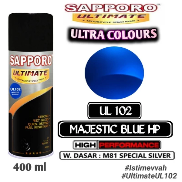 SAPPORO Ultimate Majestic Blue HP UL102 400ml