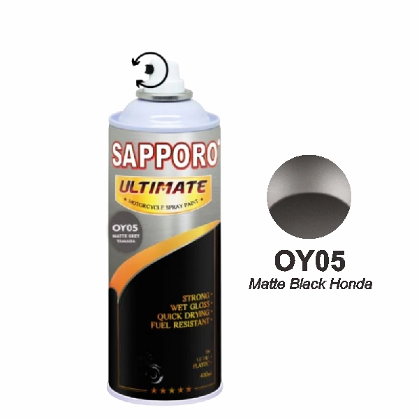 SAPPORO Ultimate Matte Grey Yamaha OY05 400ml