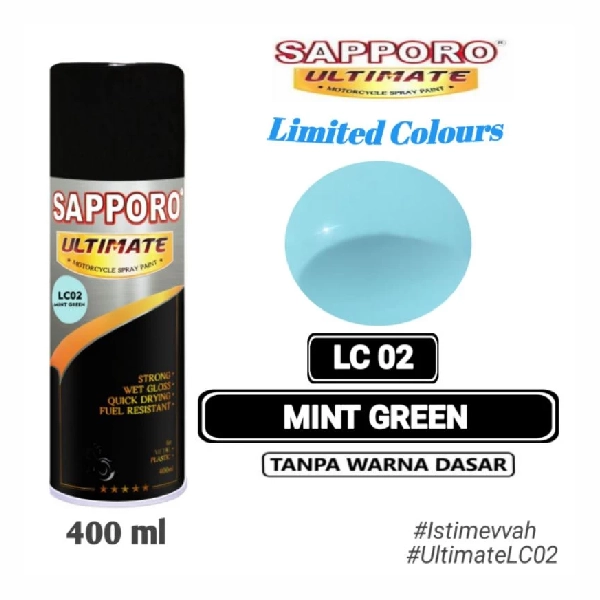 SAPPORO Ultimate Mint Green LC02 400ml