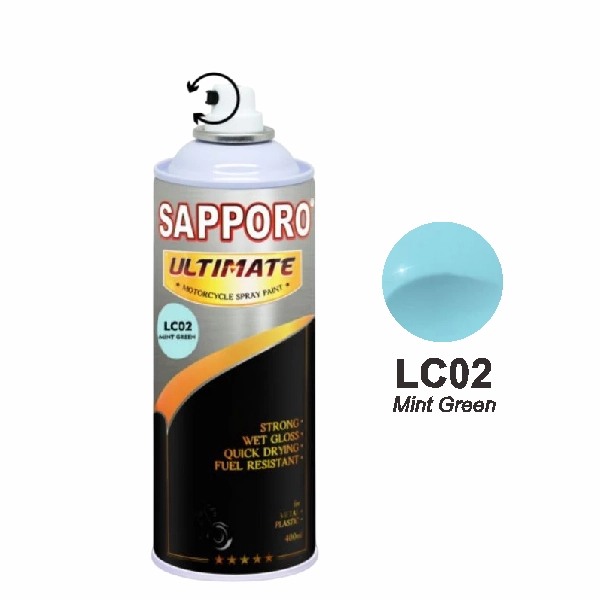 SAPPORO Ultimate Mint Green LC02 400ml