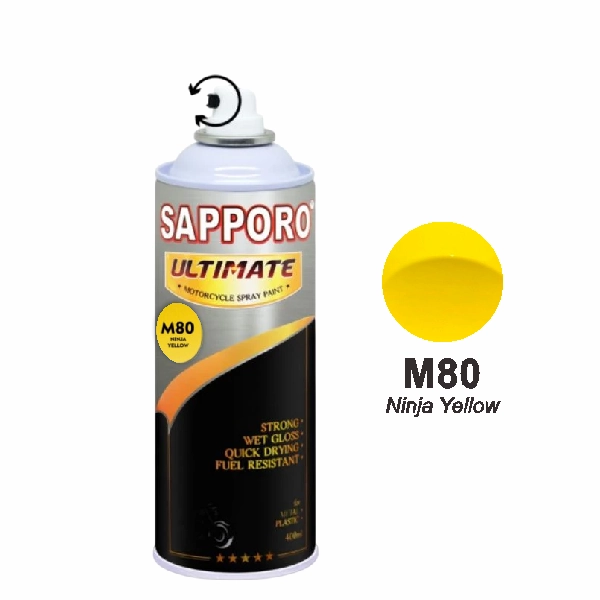 SAPPORO Ultimate Ninja Yellow M80 400ml
