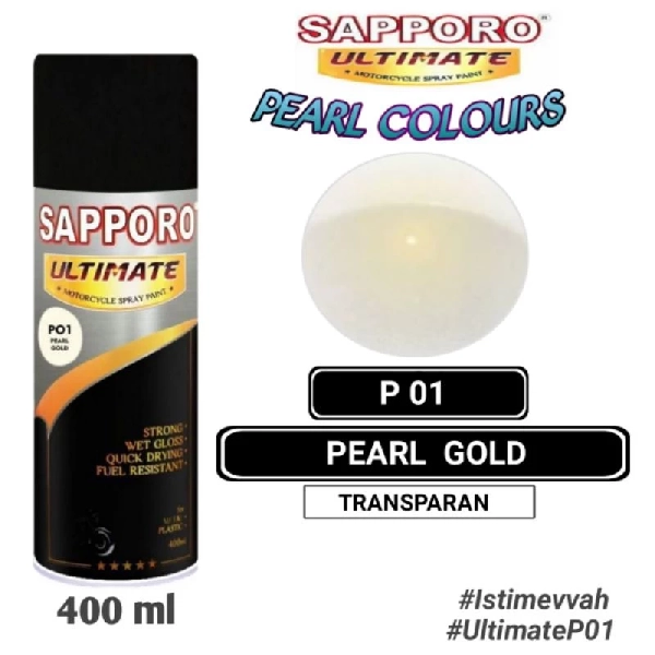 SAPPORO Ultimate Pearl Gold P01 400ml