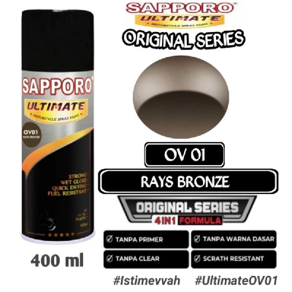 SAPPORO Ultimate Rays Bronze OV01 400ml