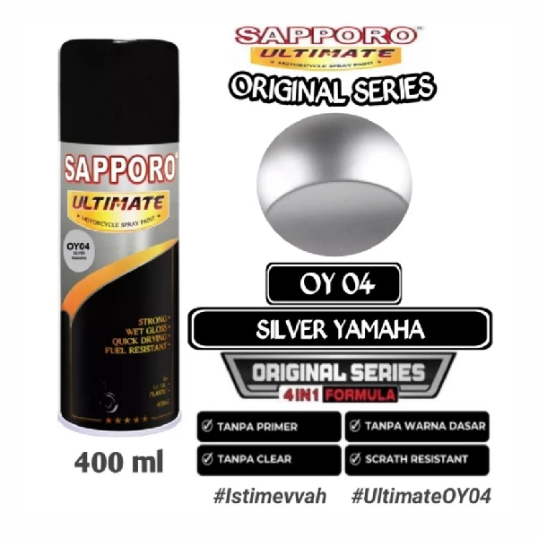 SAPPORO Ultimate Silver Yamaha OY04 400ml