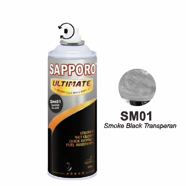 SAPPORO Ultimate Smoke Black SM01 400ml