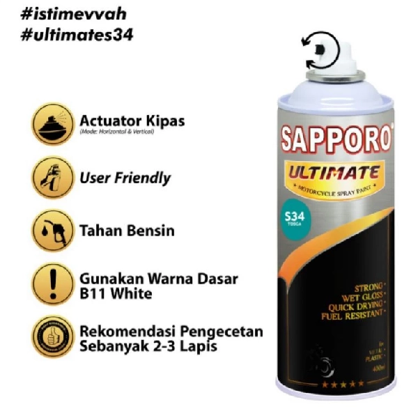 SAPPORO Ultimate Tosca S34 400ml