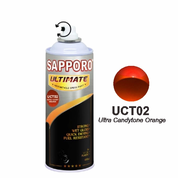 SAPPORO Ultimate Ultra Candy Tone Orange UCT02 400ml