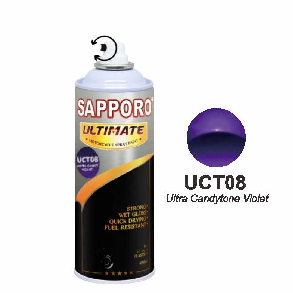 SAPPORO Ultimate Ultra Candy Tone Violet UCT08 400ml