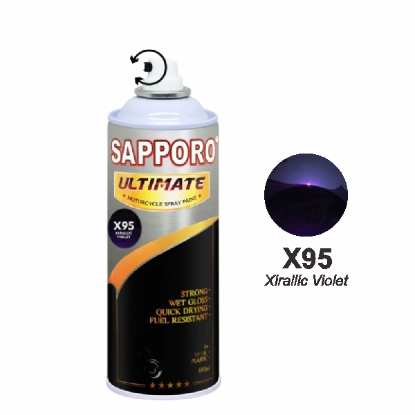 SAPPORO Ultimate Xirallic Violet X95 400ml