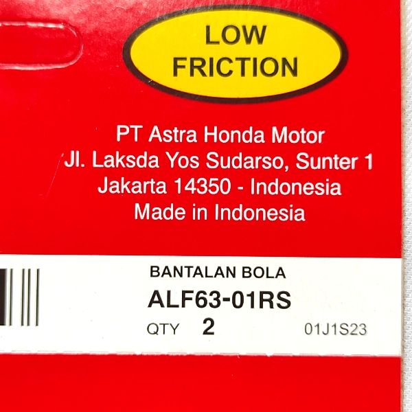 AHM Laher Bearing 6301
