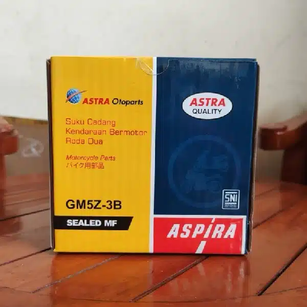 ASPIRA Aki GM5Z-3B MF 12V 5Ah