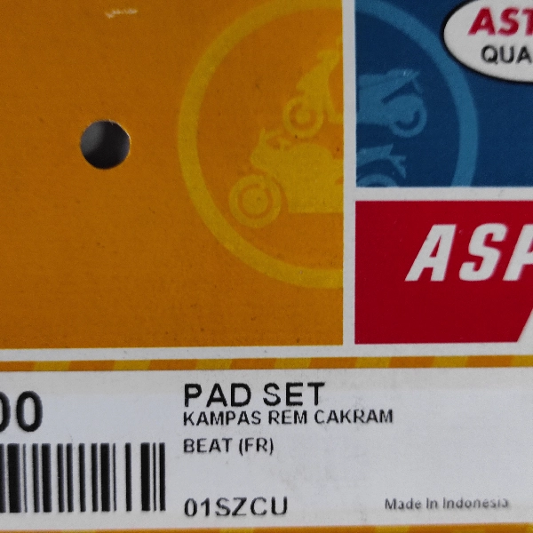 ASPIRA Disc Pad Beat KVY
