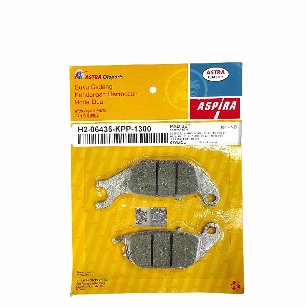 ASPIRA Disc Pad FU Supra-X125 Spin KPP