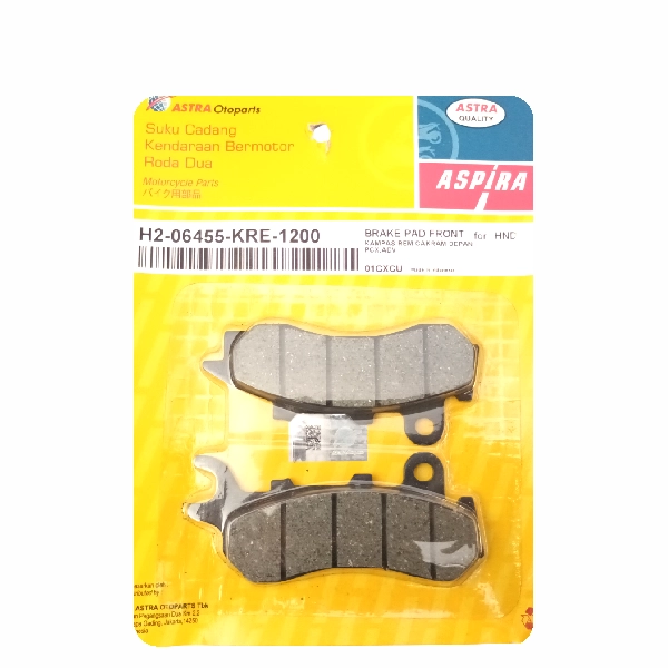 ASPIRA Disc Pad PCX Depan