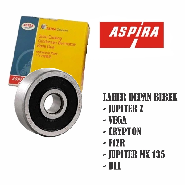 ASPIRA Laher Bearing 6300 RS