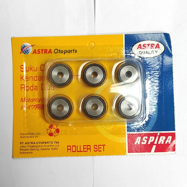 ASPIRA Vbelt +Roller Beat Lama KVY