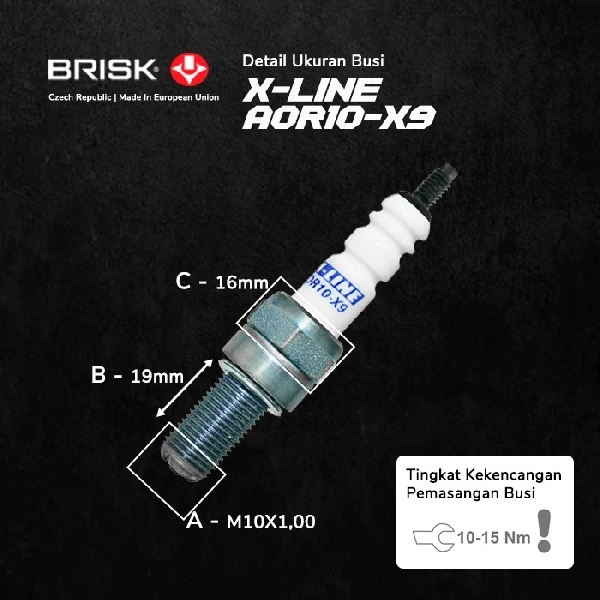 BRISK Busi AOR10-X9 X-Line Racing