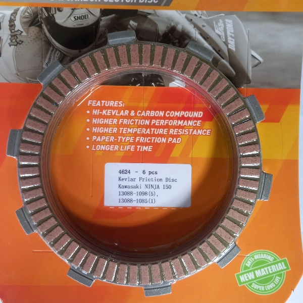 DAYTONA Clutch Ninja 150 13088 4624 (6pcs)