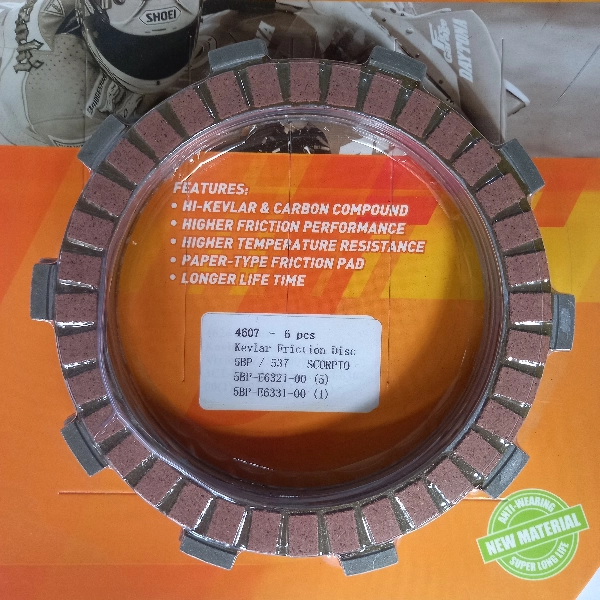 DAYTONA Clutch Scorpio Z 5bp 4607 (6pcs)