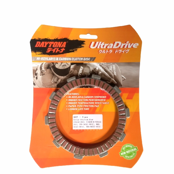 DAYTONA Clutch Vixion New R15 V3 Bk6 4627 (3pc)