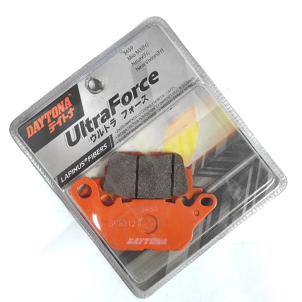DAYTONA Disc Pad M3 MX King Nmax Lapinus Fiber 3459 (Orange)