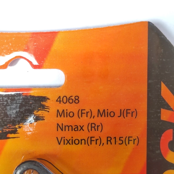 DAYTONA Disc Pad MX Xeon Vixion Nmax Belakang Superstock 4068 (Hitam)