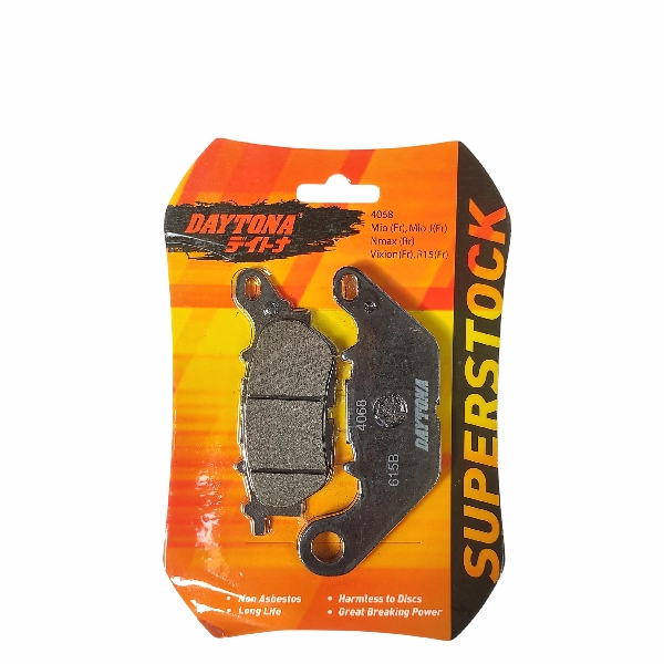 DAYTONA Disc Pad MX Xeon Vixion Nmax Belakang Superstock 4068 (Hitam)