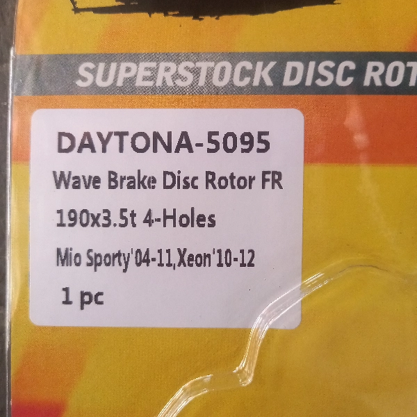 DAYTONA Pircak Mio Lama Xeon Old 4 Baut 5095