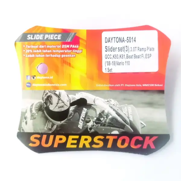 DAYTONA Slider Beat Vario Klip Roller 5014 (SET)