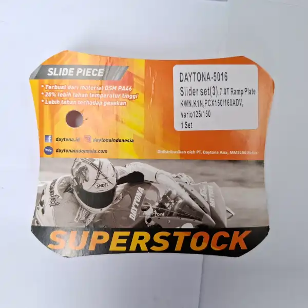 DAYTONA Slider Vario125 PCX ADV 150 Klip Roller 5016 (SET)