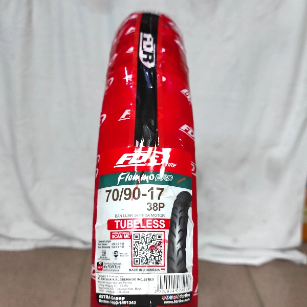 FDR Ban Tubeless 70/90-17 Flemmo Pro