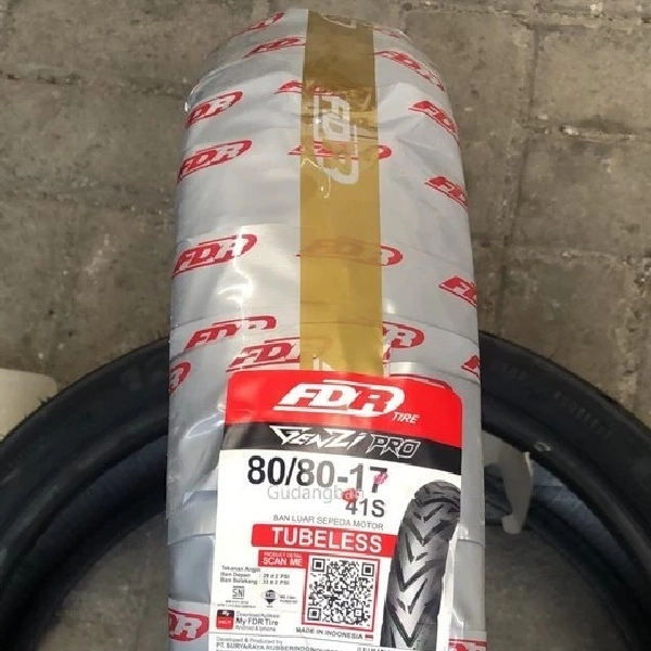 FDR Ban Tubeless 80/80-17 Genzi Pro