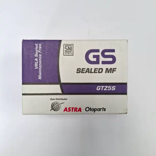 GS Astra AKI Kering GTZ5S Kecil Maintenance Free