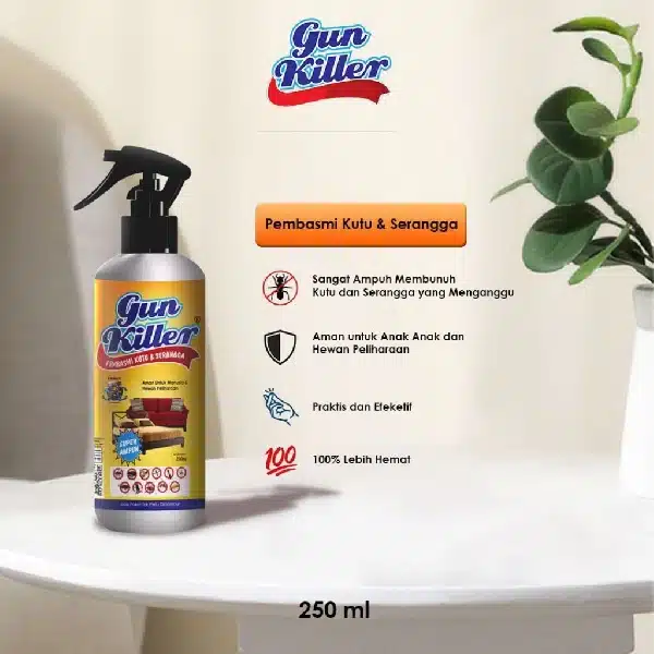 GUN KILLER Pembasmi Kutu Hama Tungau 100ml