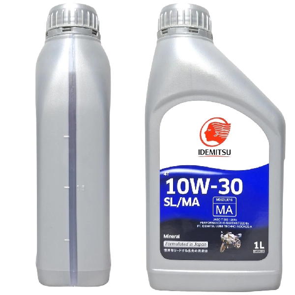 IDEMITSU 4T 10W30 SL MA Oli Bebek Sport 1L (Mineral)