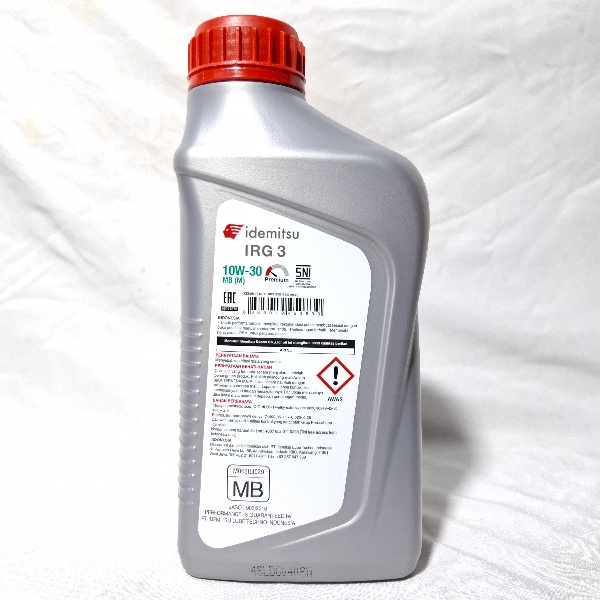 IDEMITSU IRG3 10W30 MB (M) Oli Matic 0.8L (Mineral)