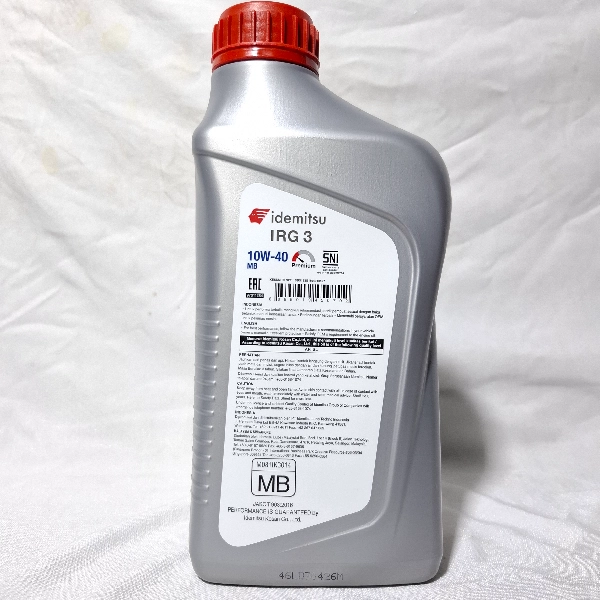 IDEMITSU IRG3 10W40 MB Oli Matic 1L (Semi Synthetic)