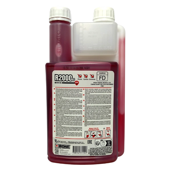 IPONE 2T Strawberry R2000 RS Oli 1L